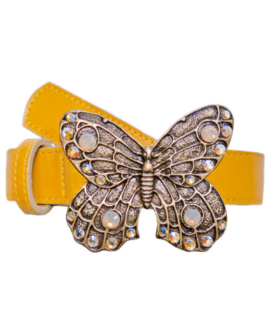 *Vintage Butterfly Tie Belt