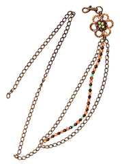 Flower Swag Chain Belt