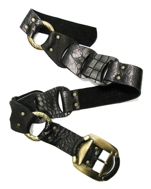 Leather Link Belt